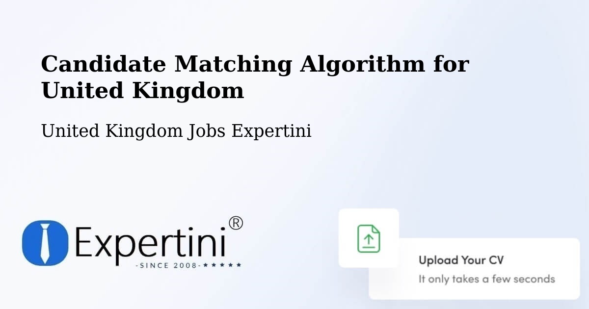 Candidate Matching Algorithm Overview – Bedale - United Kingdom Jobs Expertini