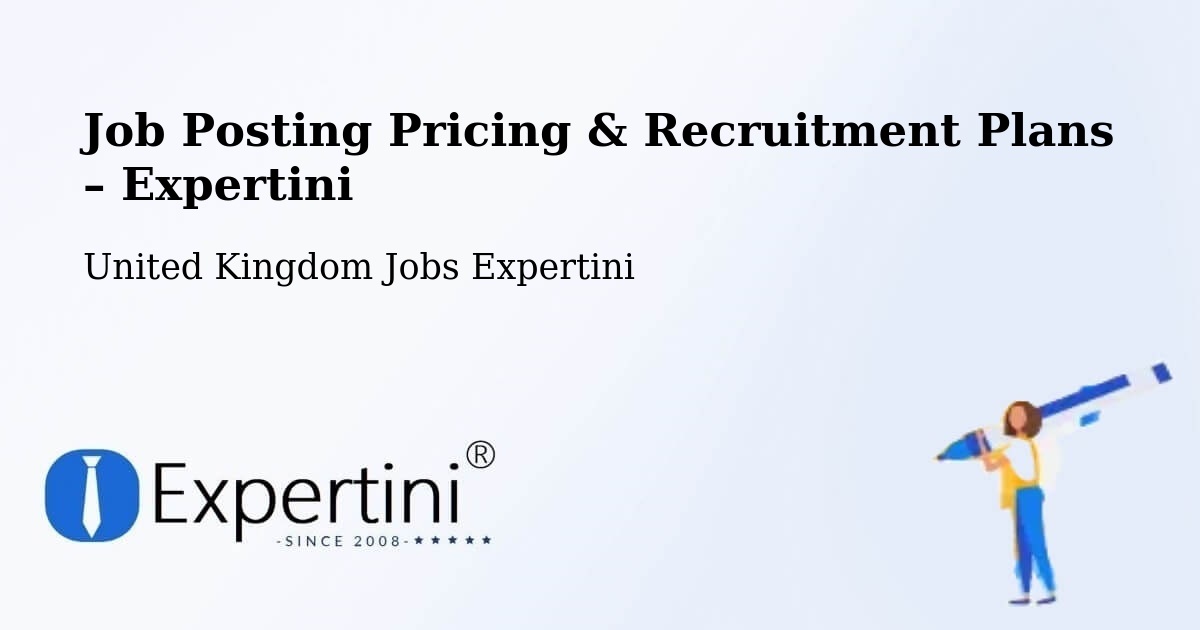 Job Posting Pricing & Recruitment Plans – Bedale - Bedale, United Kingdom Jobs Expertini