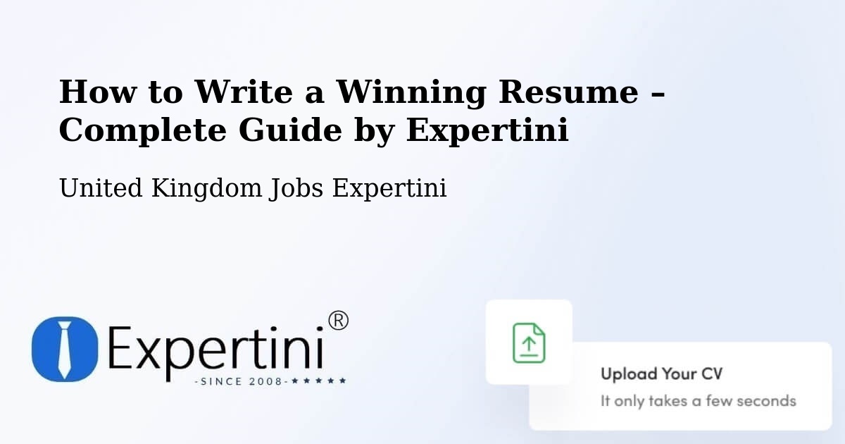 Resume Writing Guide for Job Seekers – Bedale - Bedale, United Kingdom Jobs Expertini